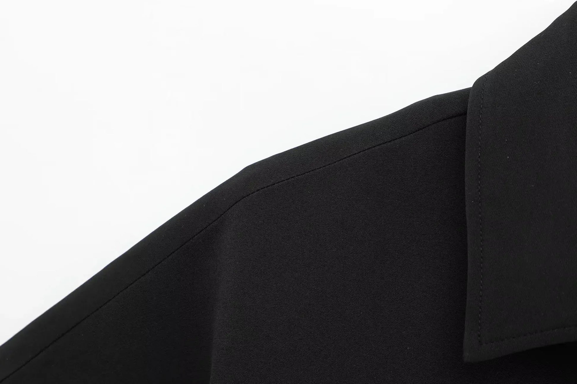 T-line Set For Women  Zipper Short Sleeve Coat Top , Wide Leg Pants Two Piece suit (5 - 10  work days free delivery)