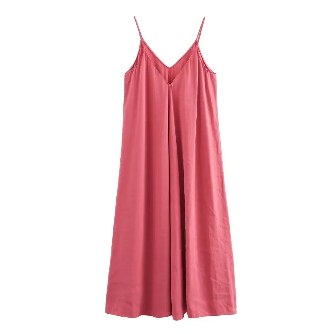 T-line Slip Long Dresses, for Women,  Summer Dress, Woman  Maxi Dress, Women Summer Beach Dresses (2 weeks delivery)