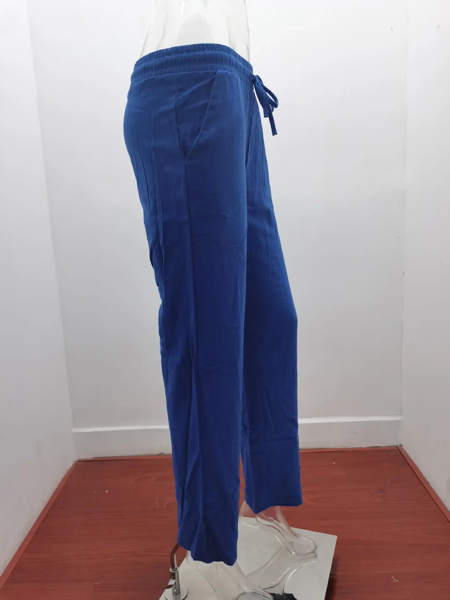 T-line Spring/Summer Women's  Solid Cotton  Loose Wide Leg Pants / trouser  (2 weeks delivery)