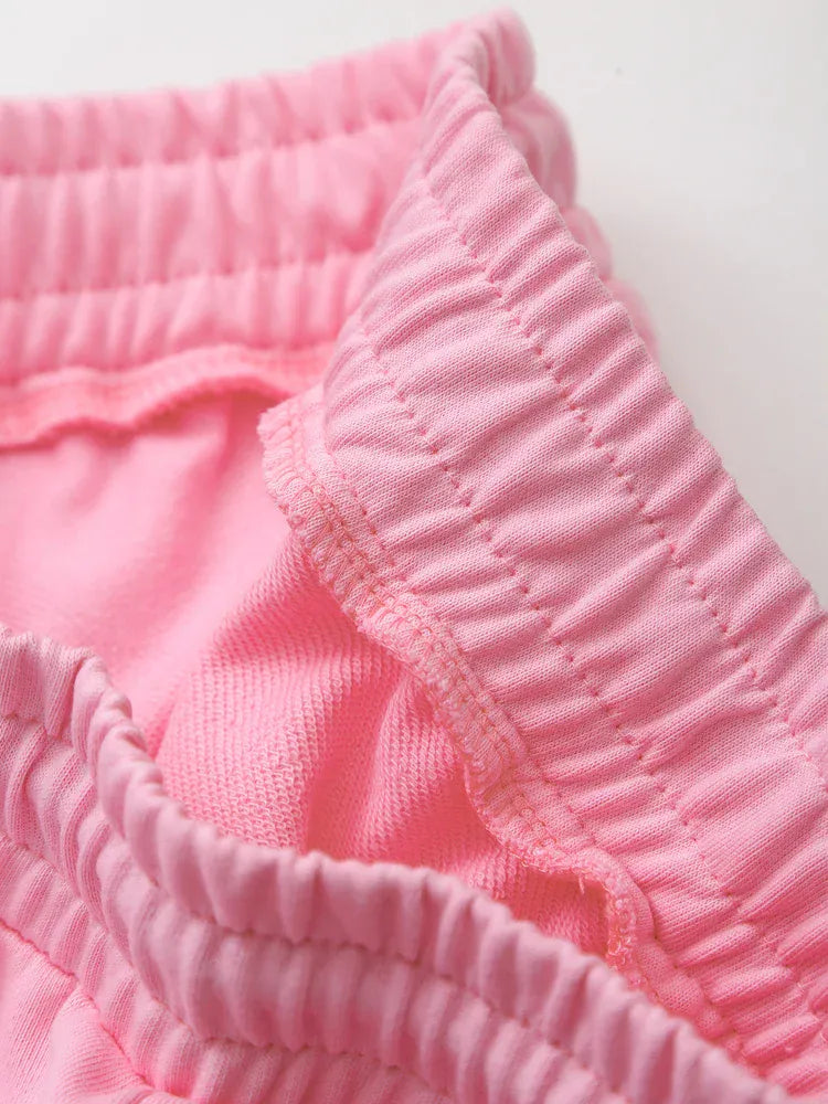 T-line Summer Women Casual T Shirt Pant Sets,   Short Sleeve T-Shirt + Drawstring Loose Trousers pant , Suit (2 weeks delivery)