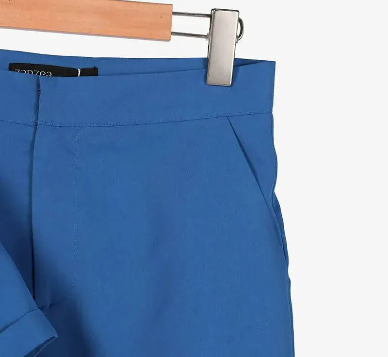 T-line Summer Women  Short Sleeve Shirt, Loose Wide Leg Pants,  Suit, set (2 weeks delivery)