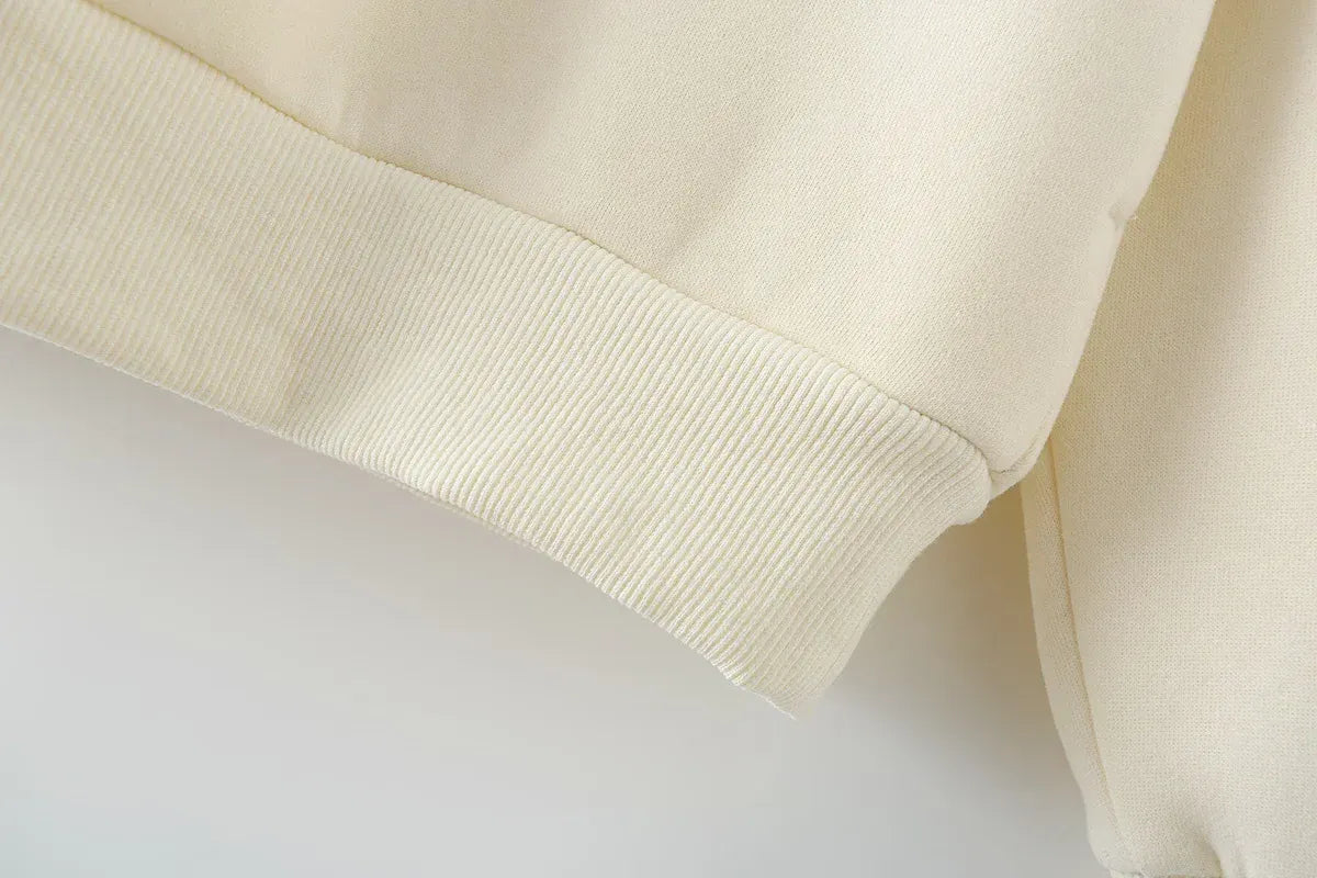 T-line Sweatshirt Pant Suit , Long Sleeve Hooded Fleece , Straight pants (5 - 10  work days free delivery)