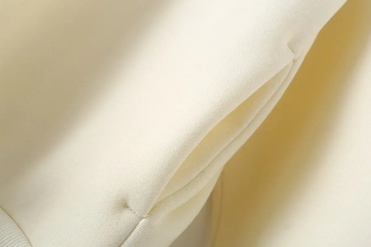 T-line Sweatshirt Pant Suit , Long Sleeve Hooded Fleece , Straight pants (5 - 10  work days free delivery)