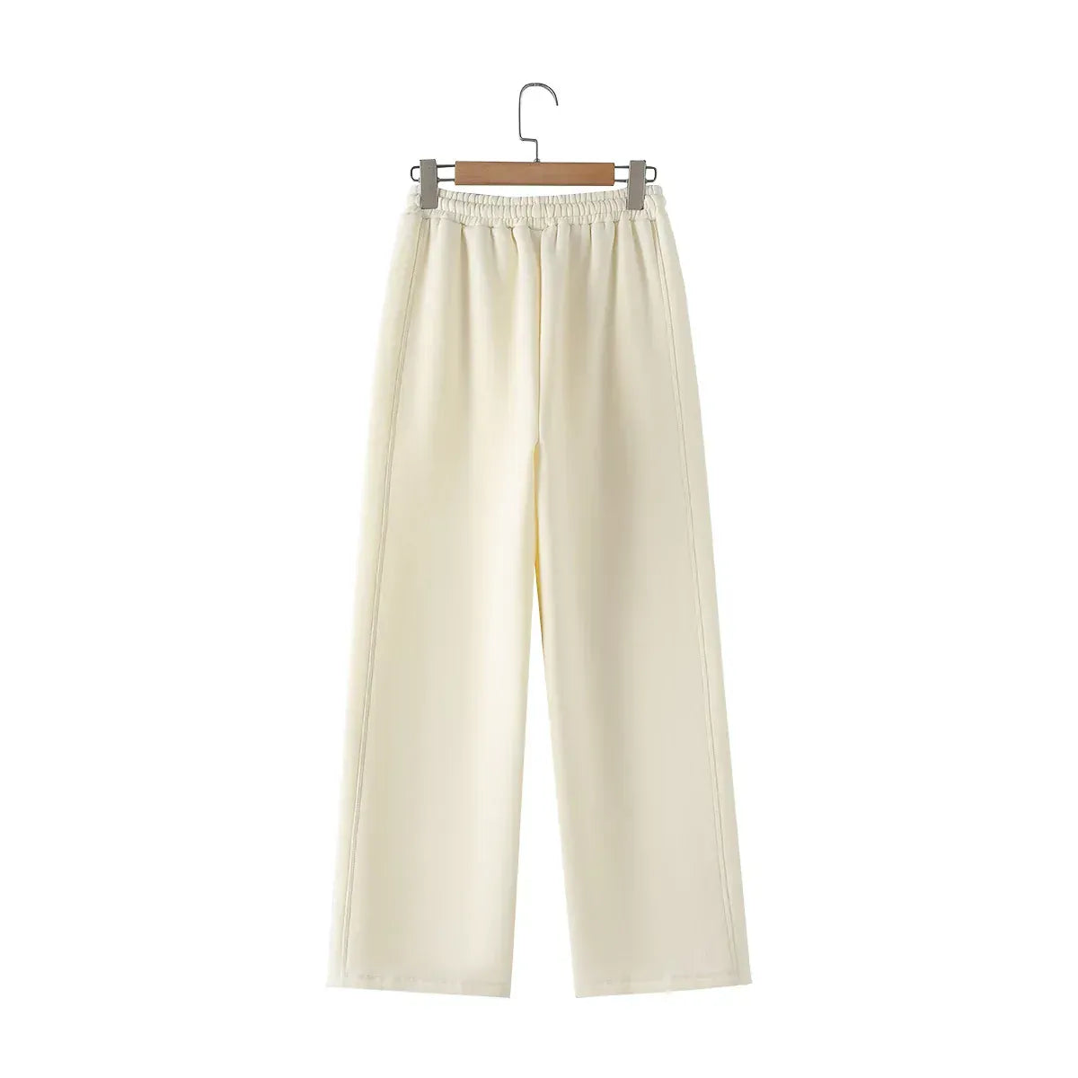 T-line Sweatshirt Pant Suit , Long Sleeve Hooded Fleece , Straight pants (5 - 10  work days free delivery)