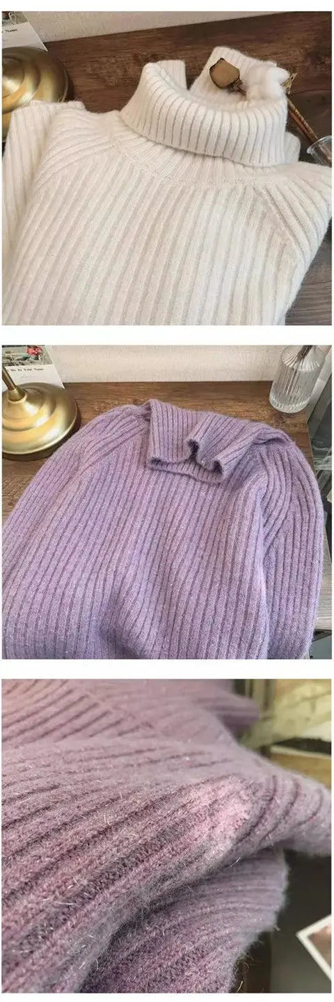 T-line Warm, Sweater for Women, Autumn / Winter,  Long Sleeves , Pullover(2 weeks delivery)