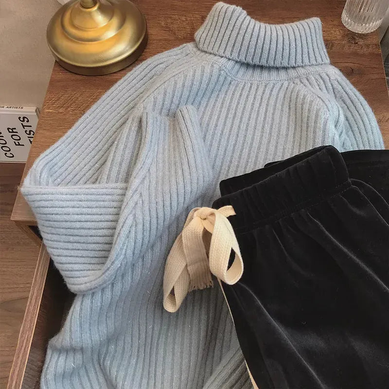 T-line Warm, Sweater for Women, Autumn / Winter,  Long Sleeves , Pullover(2 weeks delivery)