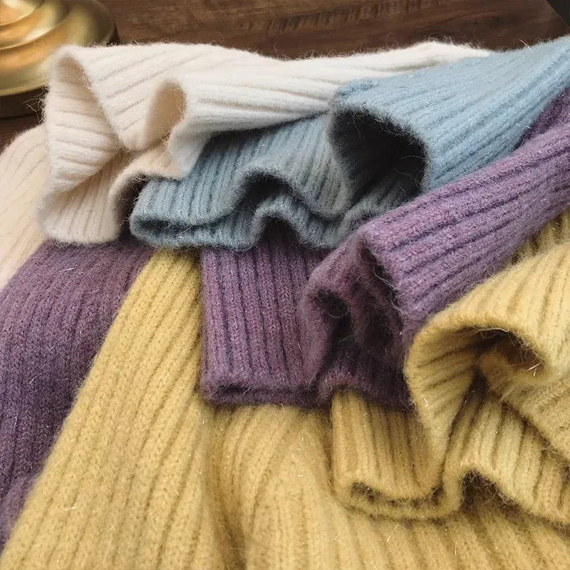 T-line Warm, Sweater for Women, Autumn / Winter,  Long Sleeves , Pullover(2 weeks delivery)