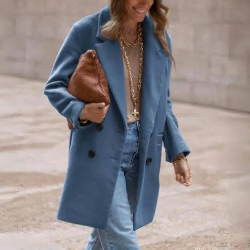 T-line Winter Women's Jacket,  Coat, Double Breasted, Mantel (2 weeks delivery)