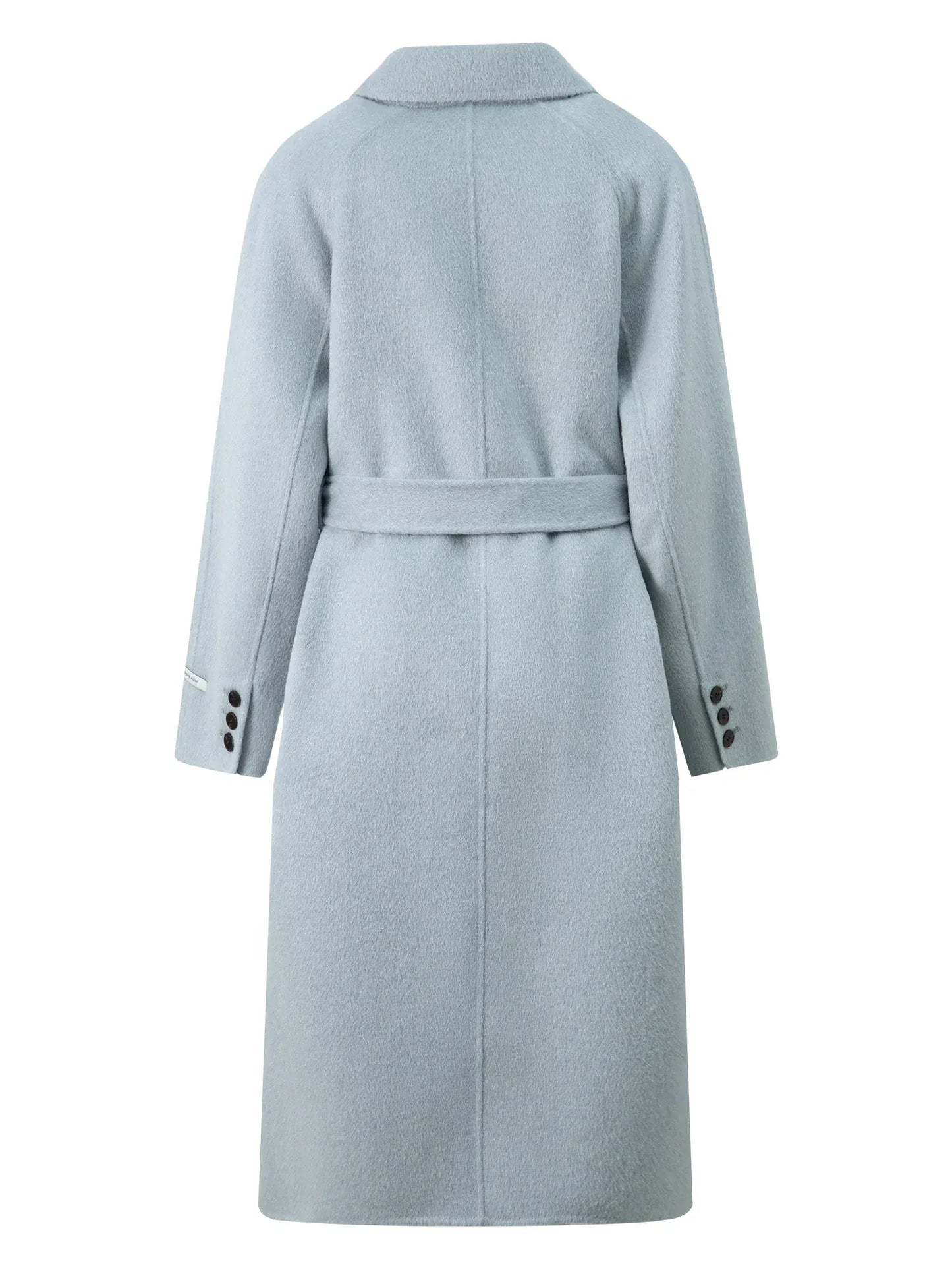 T-line Winter Wool 100% Women's Coat, Double-Faced Wool, Blend Coat, with Raglan Sleeve,  Short Tweed Overcoat f (2 weeks delivery)