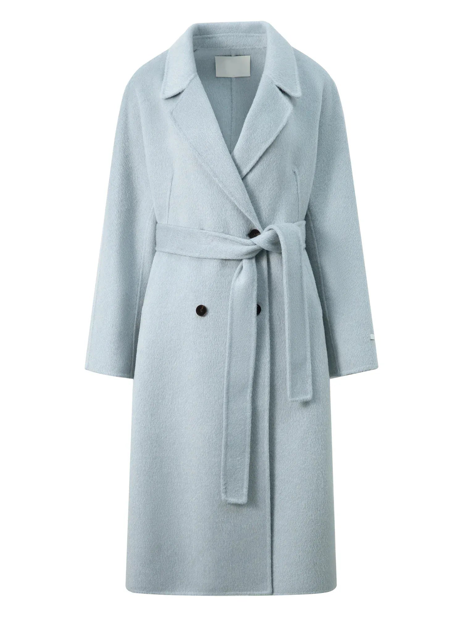 T-line Winter Wool 100% Women's Coat, Double-Faced Wool, Blend Coat, with Raglan Sleeve,  Short Tweed Overcoat f (2 weeks delivery)