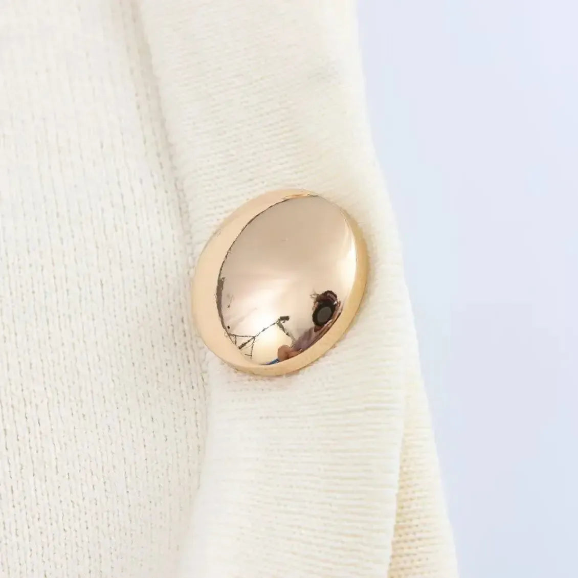 T-line Woman Side Buttons Knitted Vest, Casual Slim Sleeveless , O Neck , Autumn Crop (2 weeks delivery)