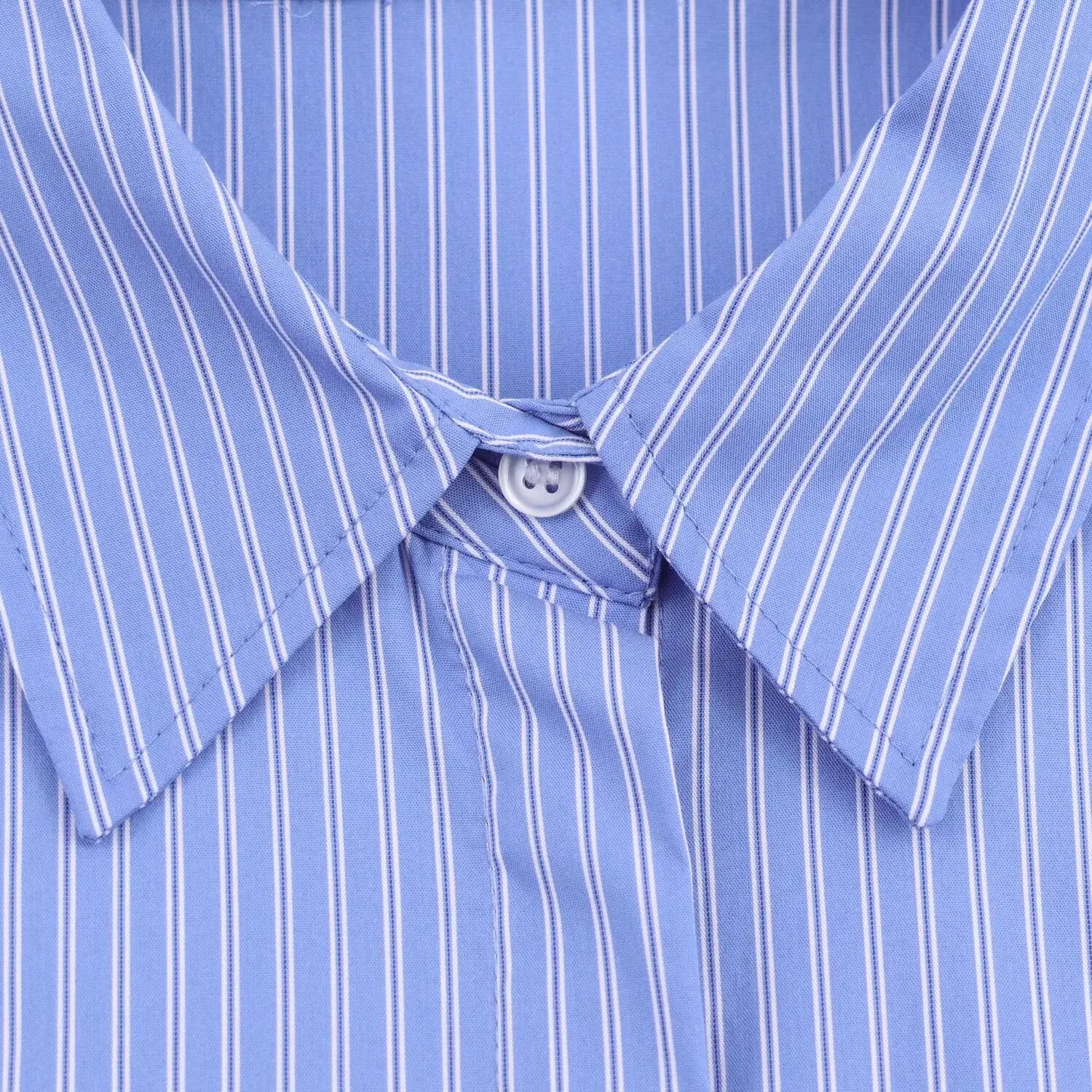 T-line Woman Striped Shirt,  Button, Blouse,  Long Sleeve,  Autumn,  Female  Shirts (2 weeks delivery)