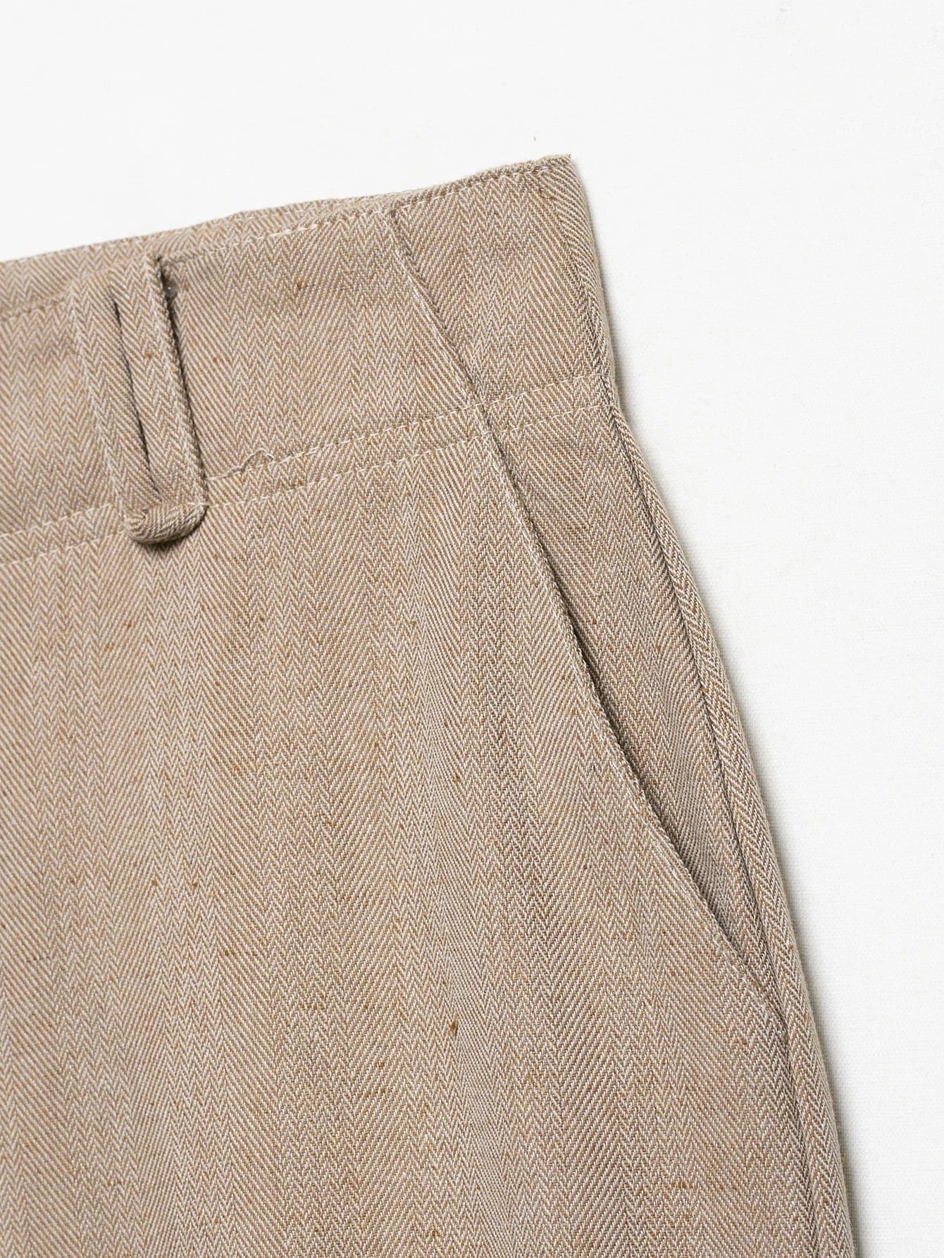 T-line Women Khaki  Set , Pants , Cropped Jacket , Long Sleeves , Female Suits (5 - 10  work days free delivery)