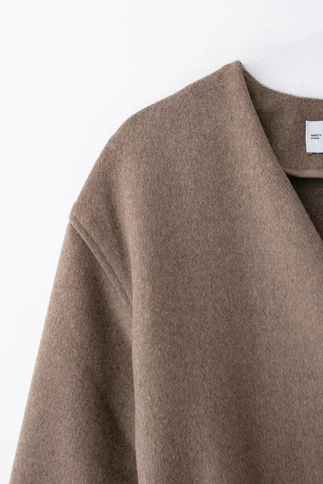 T-line Women's Coat With Belt Soft Top  Autumn / spring    (5 - 10  work days free delivery)