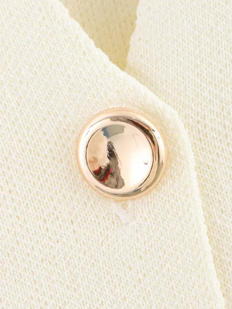 T-line women's elegant fashion , V-neck sleeveless vest jacket knitted waistcoat (2 weeks delivery)