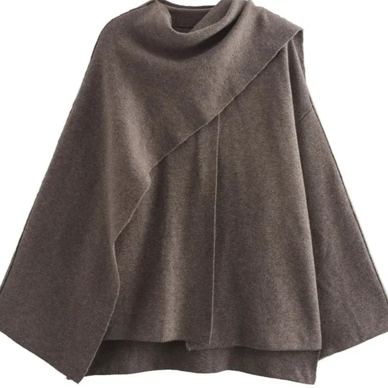 T-line Women's  Fall and Winter  Casual  Coat Knitted Loose Warm  Jacket (2 weeks delivery)