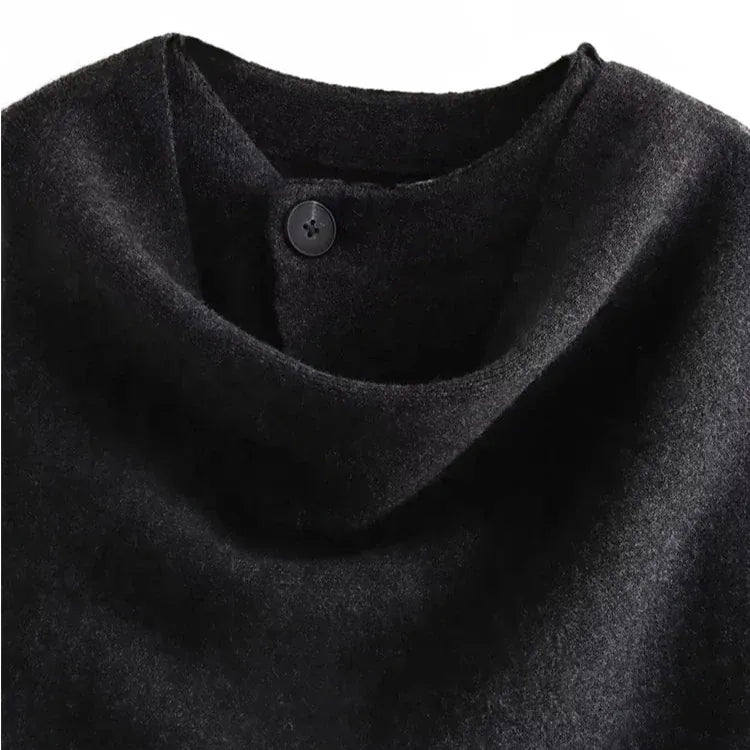 T-line Women's  Fall and Winter  Casual  Coat Knitted Loose Warm  Jacket (2 weeks delivery)