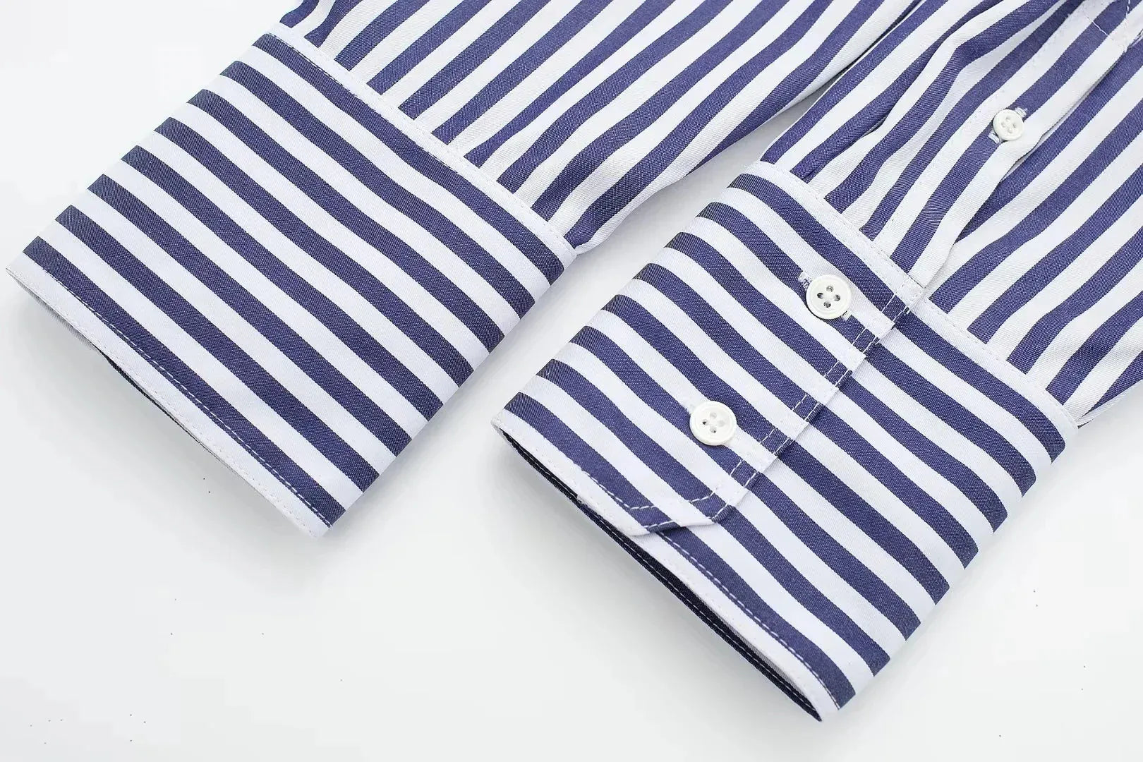 T-line Women's  Long Sleeve Lapel Blouses, V-neck, Single Breasted, Loose, Shirt, Tops (2 weeks delivery)