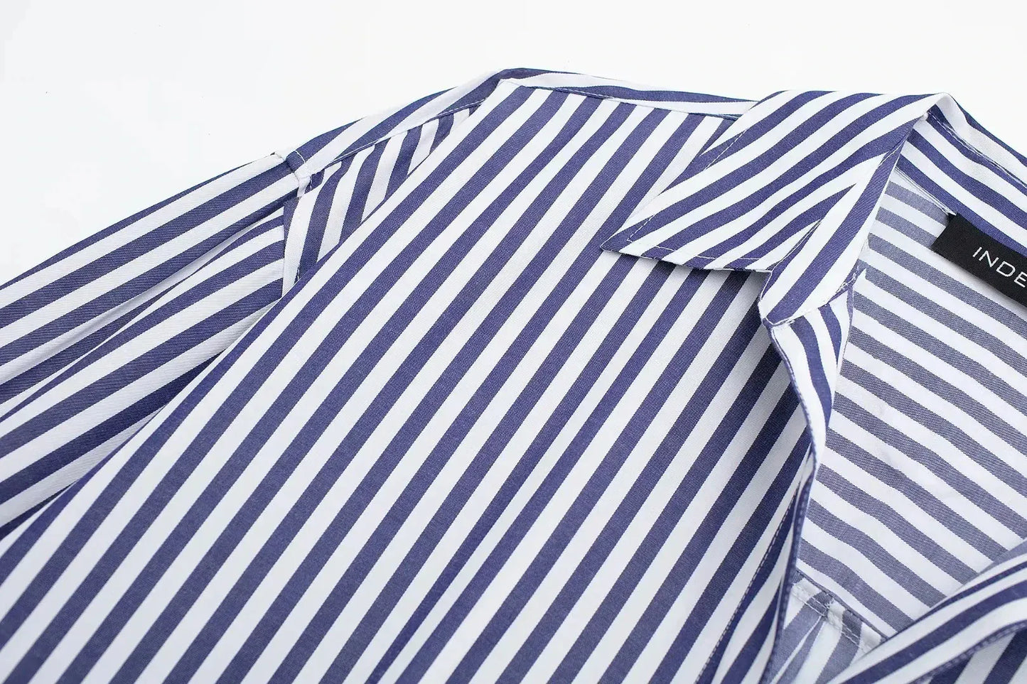 T-line Women's  Long Sleeve Lapel Blouses, V-neck, Single Breasted, Loose, Shirt, Tops (2 weeks delivery)