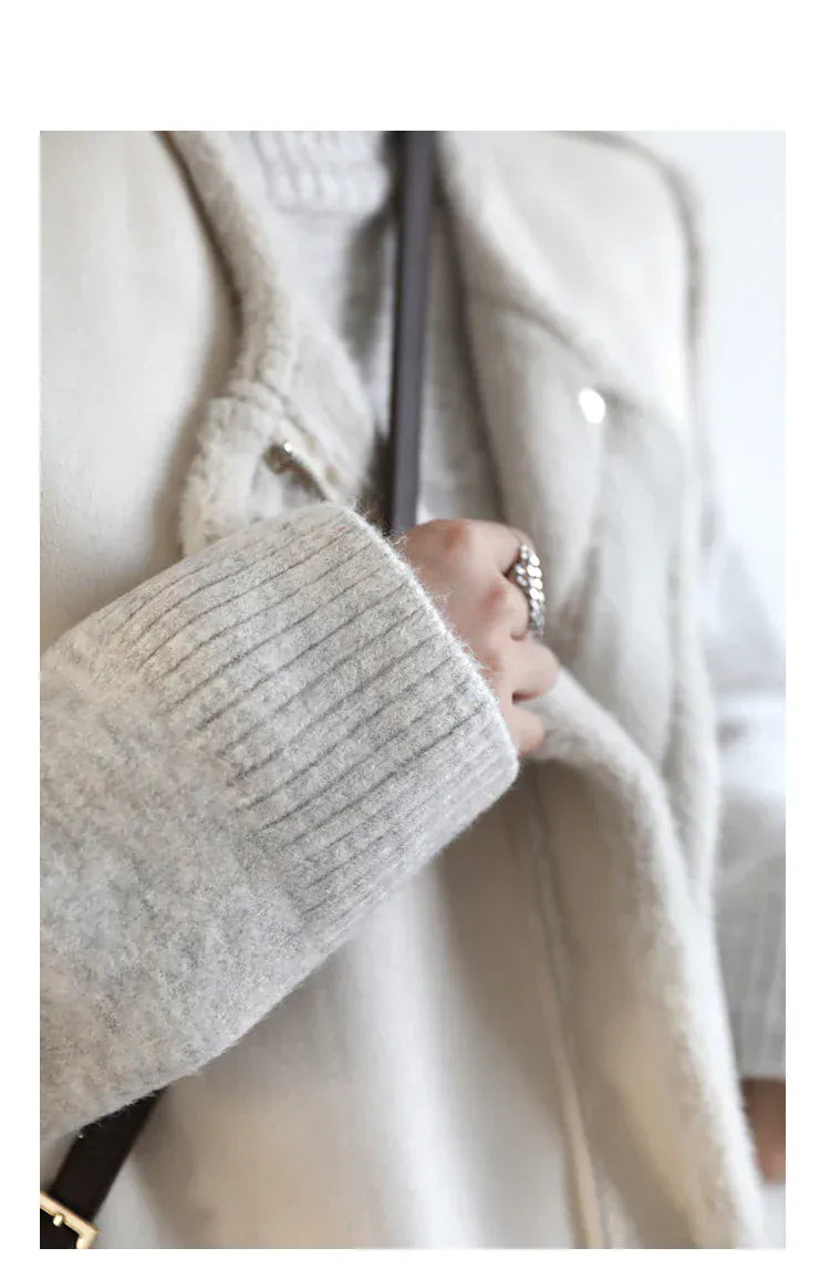 T-line Women's Sweater,  pullover, Loose,  Warm, Solid,  Knitwear,  Autumn / Winter  (2 weeks delivery)