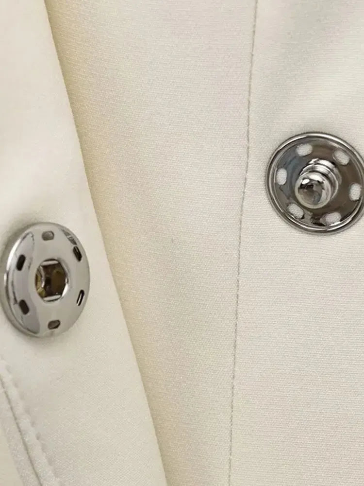 T-line Women's  V-Neck Blazer,  Long Sleeve,  Snap-Button,  jacket (2 weeks delivery)