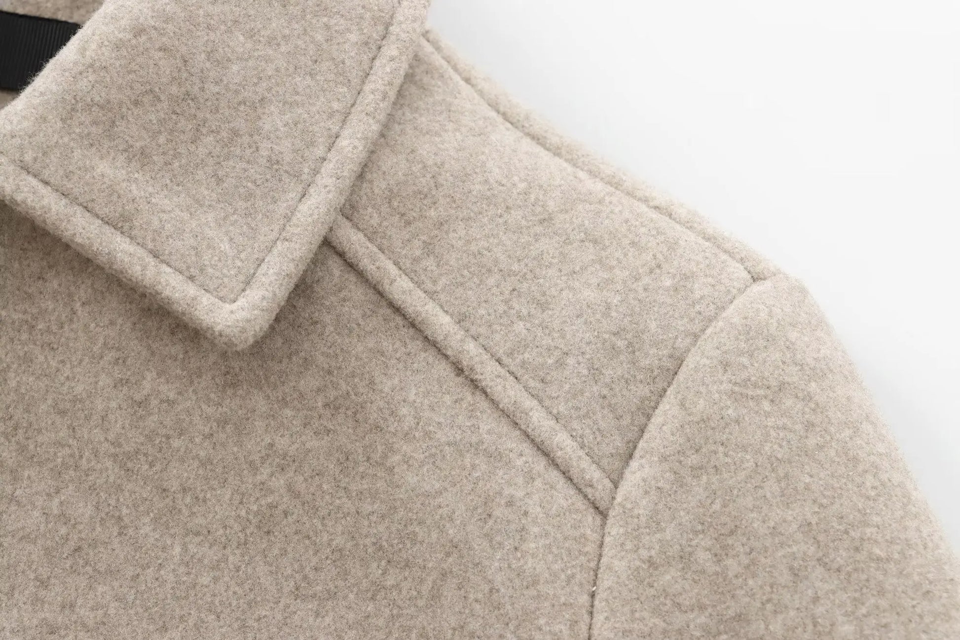 T-line Women's Zipper Jacket, Coat, Winter Long Sleeve Pocket , Short Street  Jacket (2 weeks delivery)