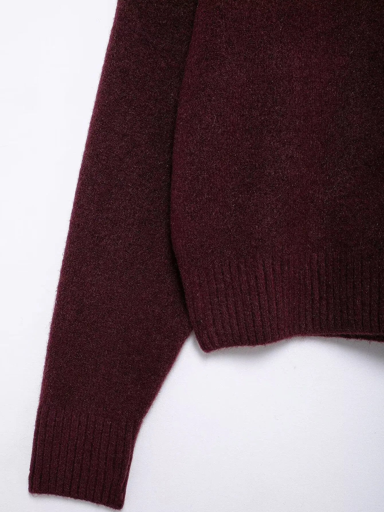 T-line Women  Sweater  / pullover,  Long Sleeve, Knitted , Autumn / Winter , Warm (2 weeks delivery)