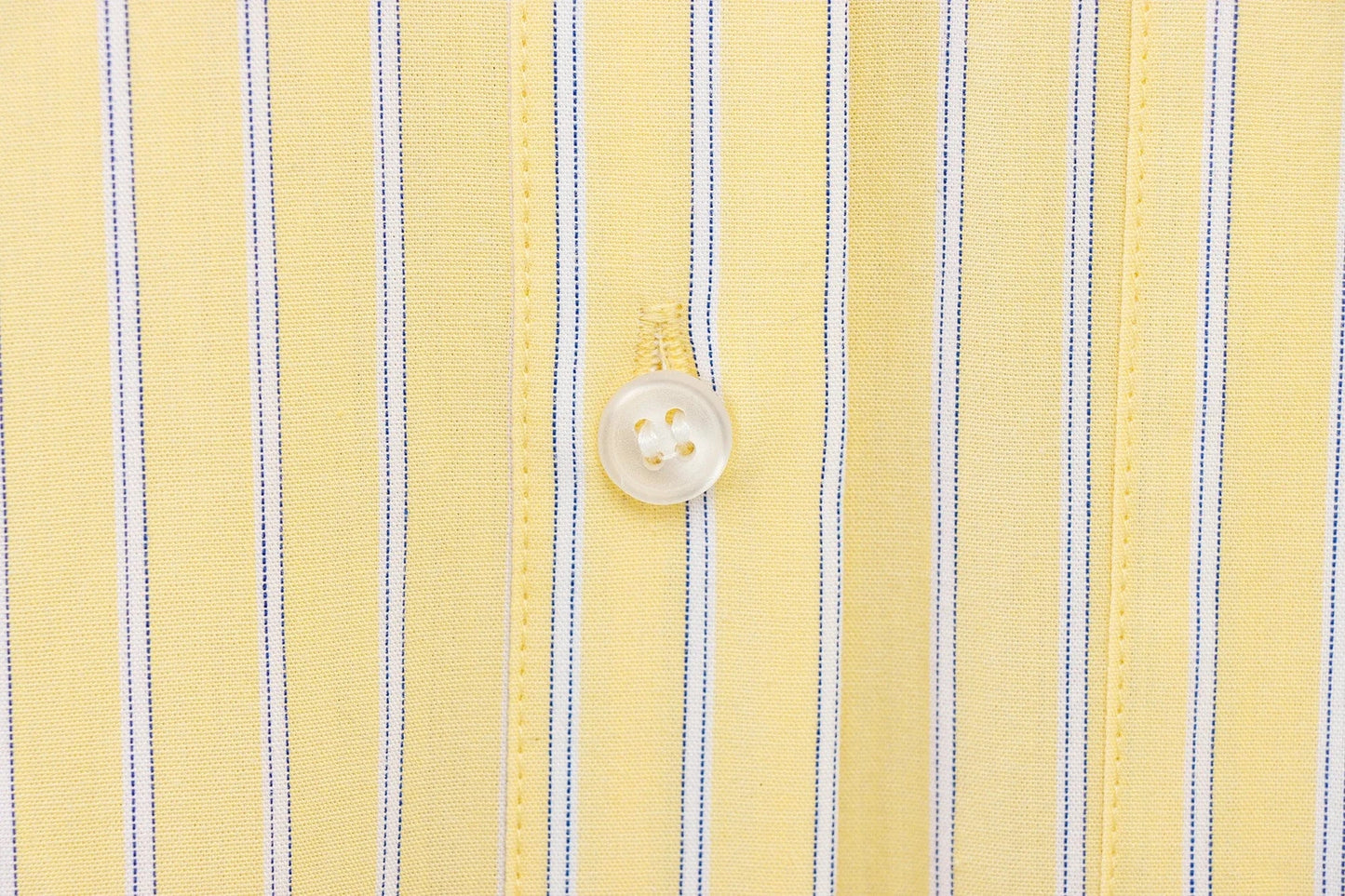 T-line Women  Yellow Shirt, Striped, Lapel Buttons, Loose Shirt, blouse (2 weeks delivery)