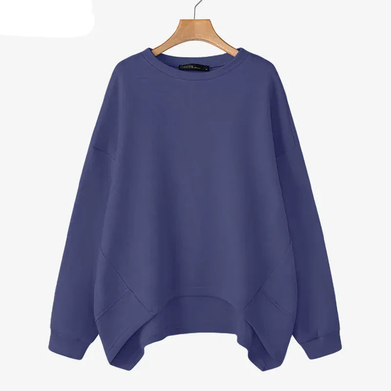 T-line Womens Fleece  Oversized Sweatshirts,  Pullovers  Fall / Winter Loose Fit  Hoodies, Tops (2 weeks delivery)