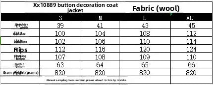 T-line Woolen Coat,  Mid-Length Jacket, Pure Color , Loose Fit (2 weeks delivery)