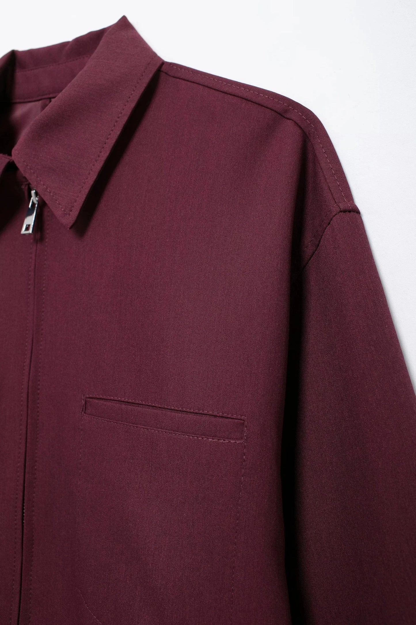 T-line Zipper Bomber Jackets for Women,  Fall,  Female Long Sleeve,  Loose Jacket Women Coats  (2 weeks delivery)